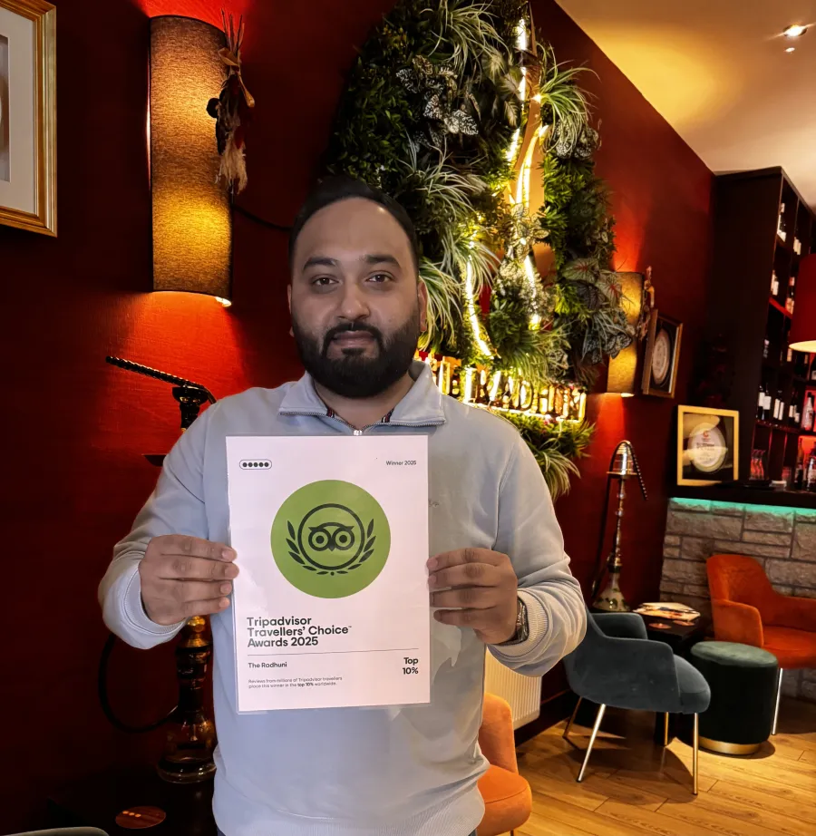 Habby with Trav Choice cert - The Radhuni - Edinburgh