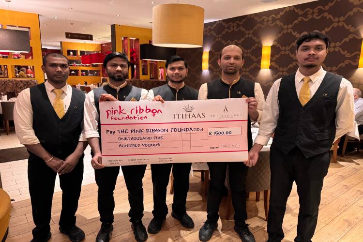 Pink Ribbon pic Radhuni - The Radhuni - Edinburgh